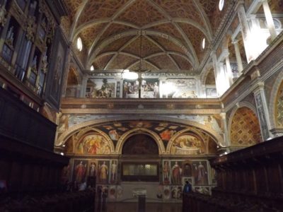 Interno del Monastero Maggiore di San Maurizio a Milano - Movie Walks